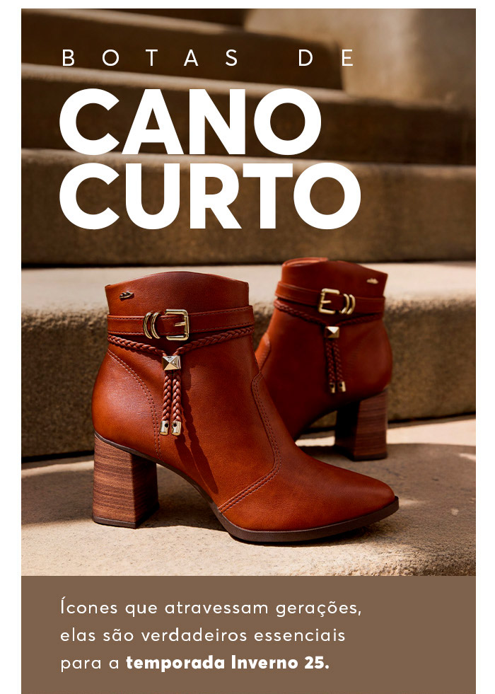 BOTAS CANOS CURTO