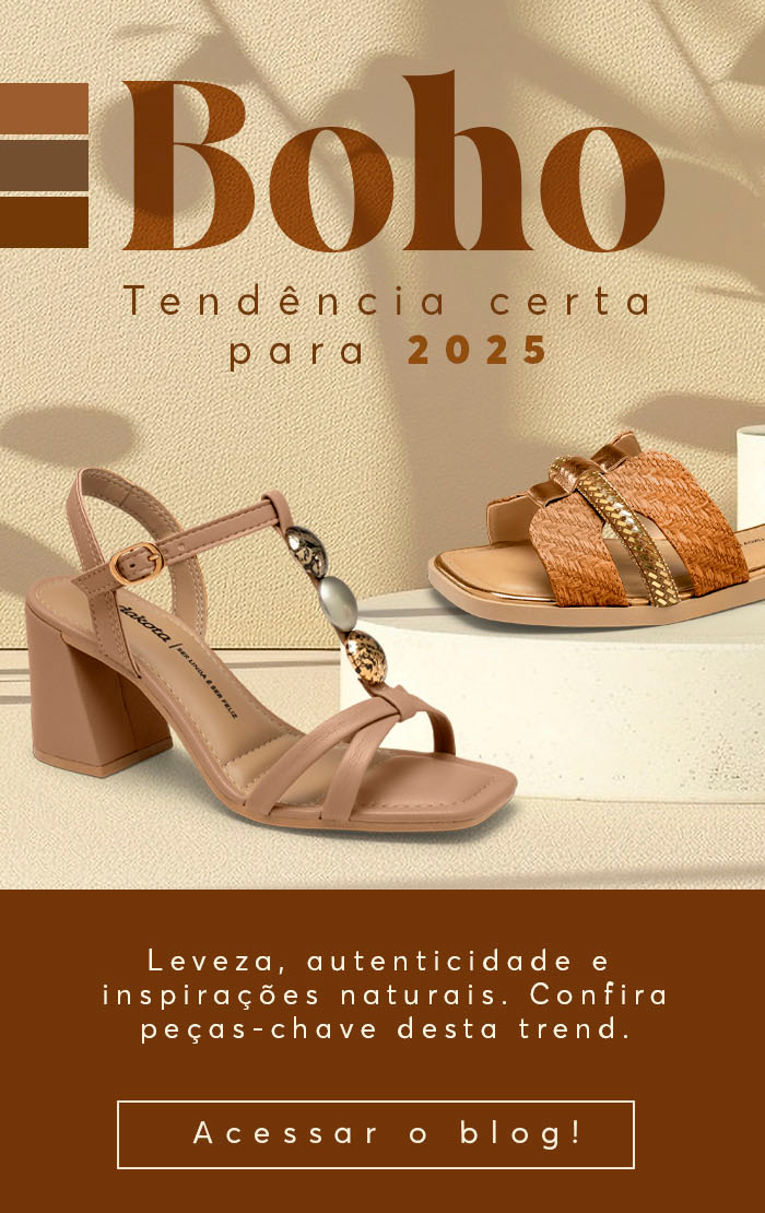 Boho, tendência certa para 2025.
