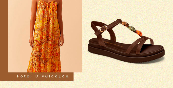 Sandália Dakota Flatform Marrom