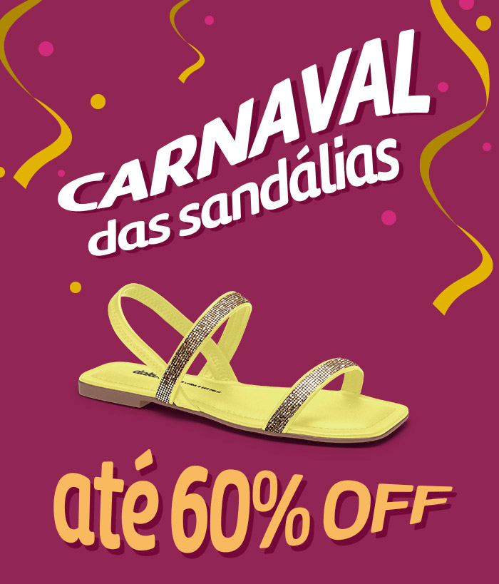 Promoção de dakota: até 60% off.