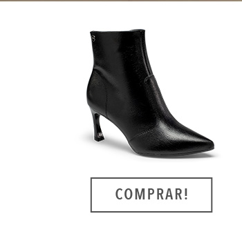 Bota Dakota de Cano Curto Preta