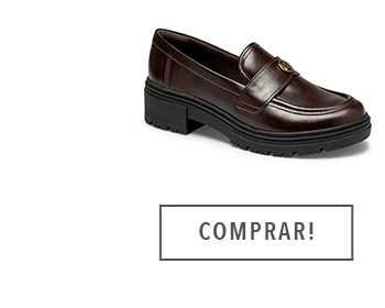 Sapato Dakota Loafer Marrom