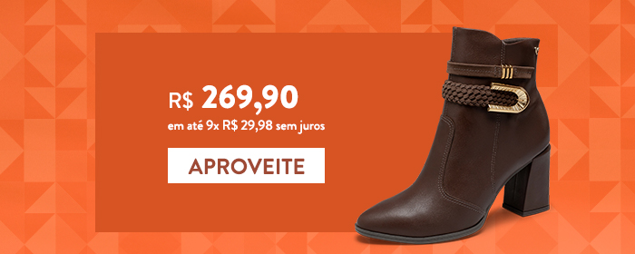 Bota Mississipi de Cano Curto Marrom